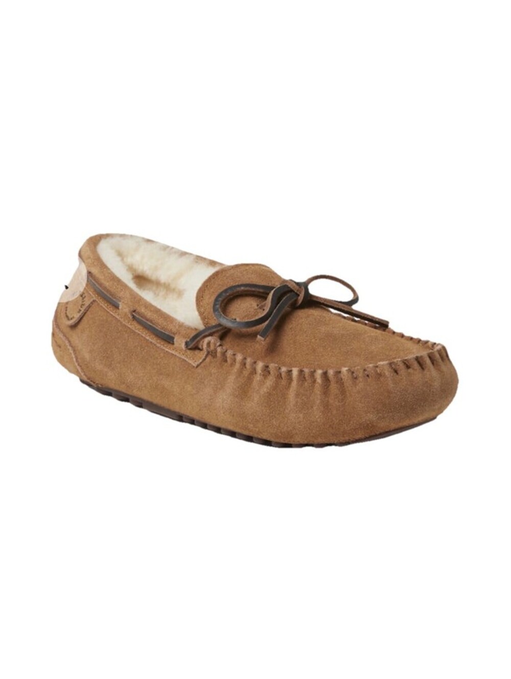 NEW Men's Size 13 Fireside by Dearfoams Victor Boater Moccasin Free Ship